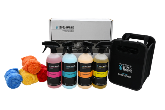 Seipel Marine 4 pack Premium Cleaners with towels