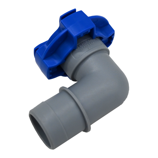 1 1/8"- Quad Qwik-Lok Flow-Rite QC Elbow Fitting (S1010)