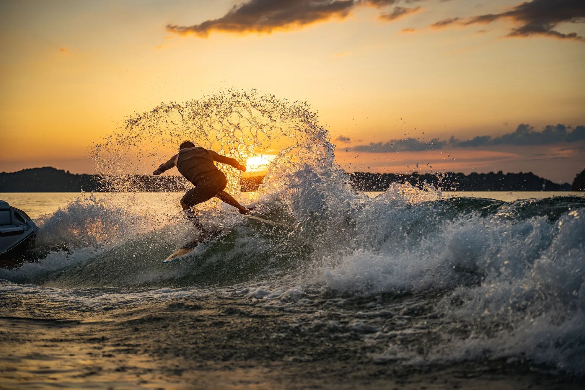Wakesurfers